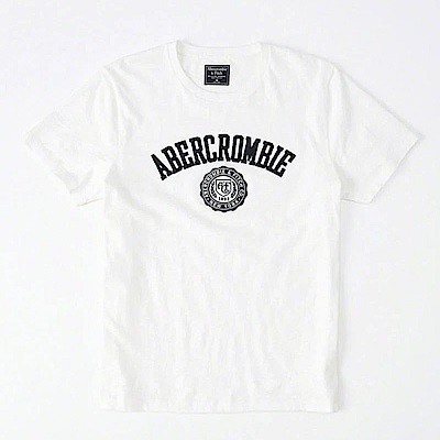 AF a&f Abercrombie & Fitch 短袖 T恤 白 0849
