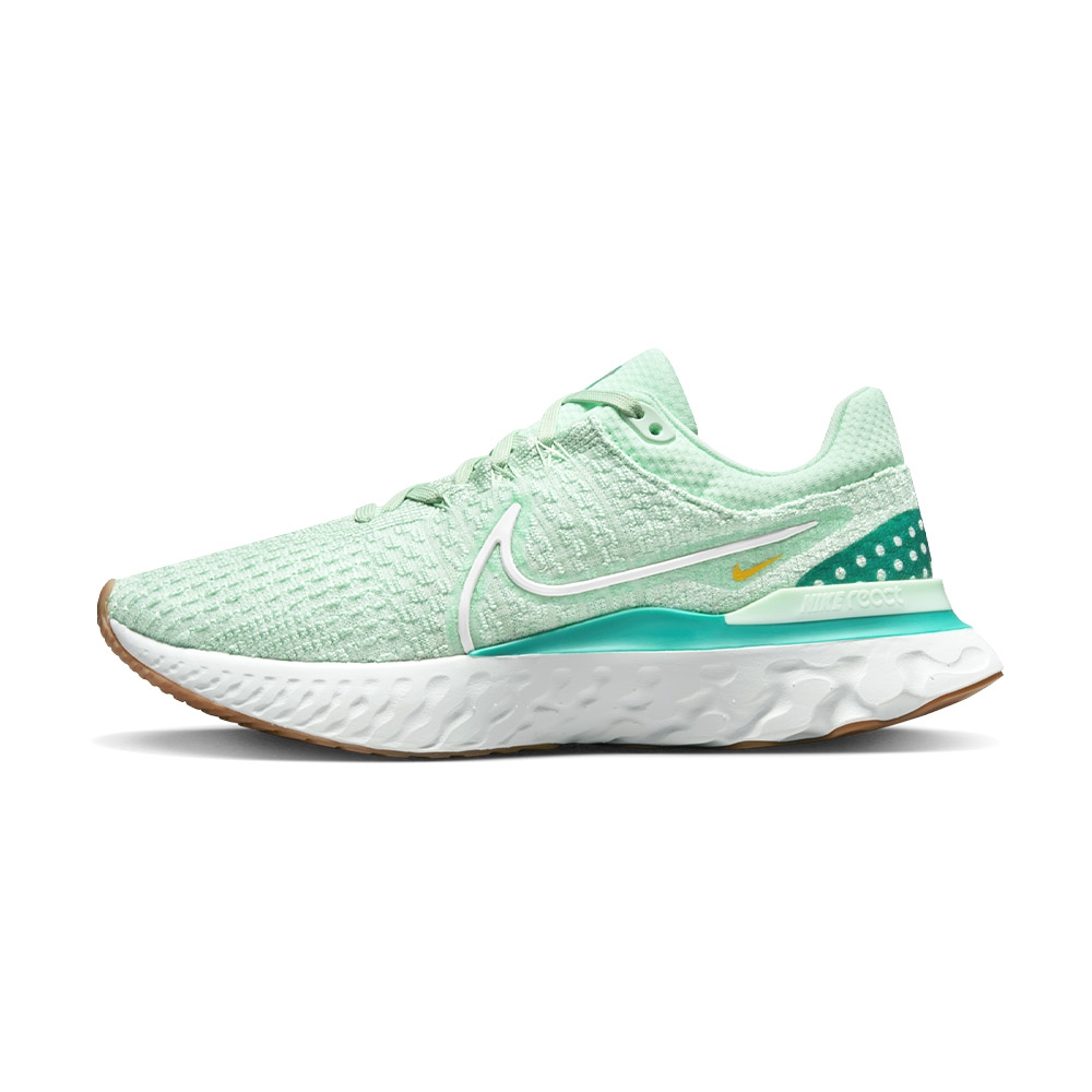 Nike React Infinity Run Flynit 3 女鞋 綠色 襪套 避震 慢跑鞋 DD3024-301