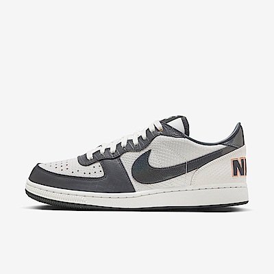 Nike Terminator Low OG [FN9331-191] 男 休閒鞋 運動 經典 低筒 蛇紋 鱷魚紋 煙灰