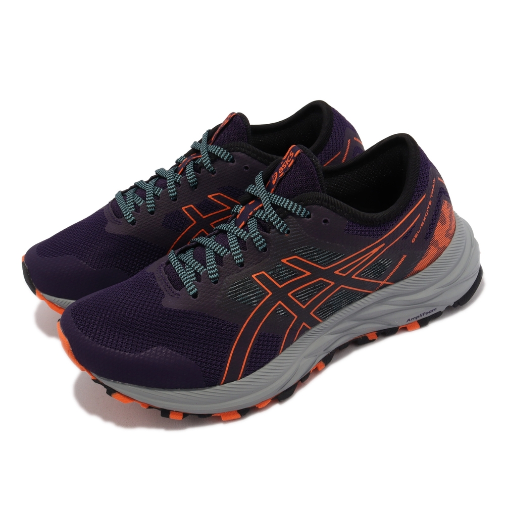 Asics 慢跑鞋 GEL-Excite Trail 女鞋 紫橘色 路跑 支撐 運動鞋 亞瑟士 1012B051500