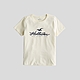 Hollister 海鷗 HCO 熱銷印刷文字海鷗圖案短袖T恤(女)-米色 product thumbnail 1