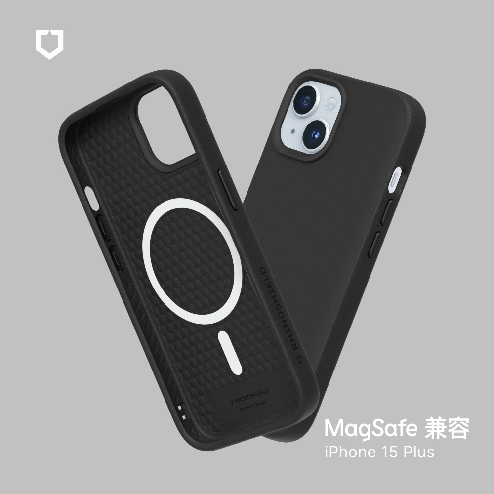 犀牛盾 iPhone 15 Plus SolidSuit(MagSafe兼容)超強磁吸手機殼