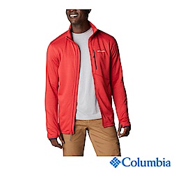 Columbia 哥倫比亞 男款 - Omni-Wick快排刷毛立領外套-橘紅 UAE22050AH / FW22