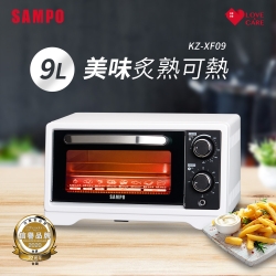 SAMPO聲寶 9公升多功能溫控定時電烤箱