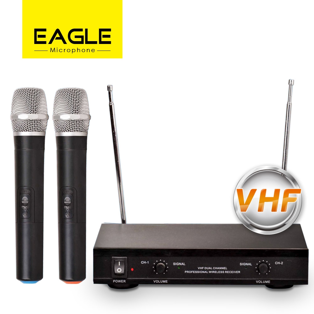 【EAGLE】專業級VHF雙頻無線麥克風組 EWM-P21V