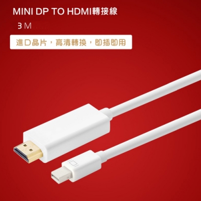 Mini DP 轉 HDMI 3M-Adapter07