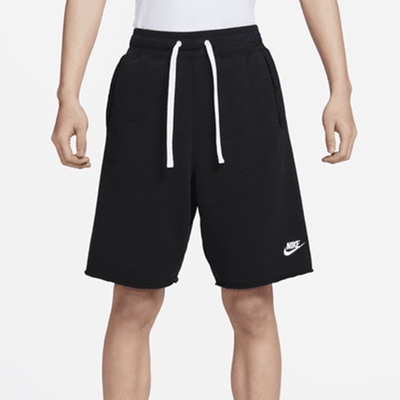 NIKE ASMNK CLUB ALUMNI LBR FT SHORT 男運動短褲-黑-DX0767010