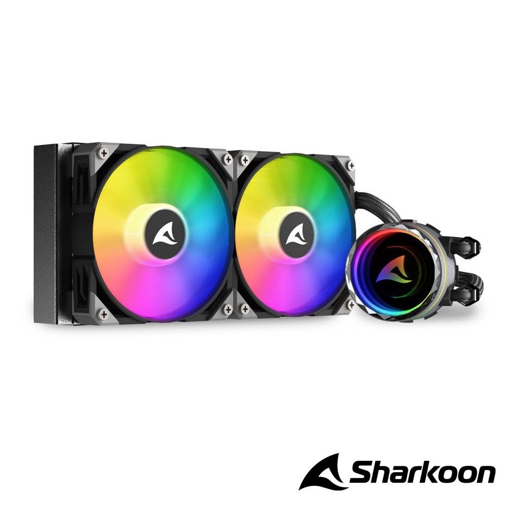 Sharkoon 旋剛 S80 RGB 一體式CPU水冷式散熱器