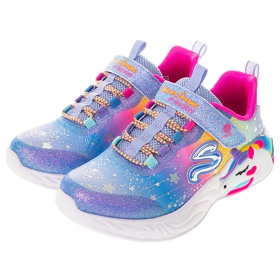 SKECHERS 童鞋 女童系列 UNICORN DREAMS 燈鞋 - 302311LBLMT