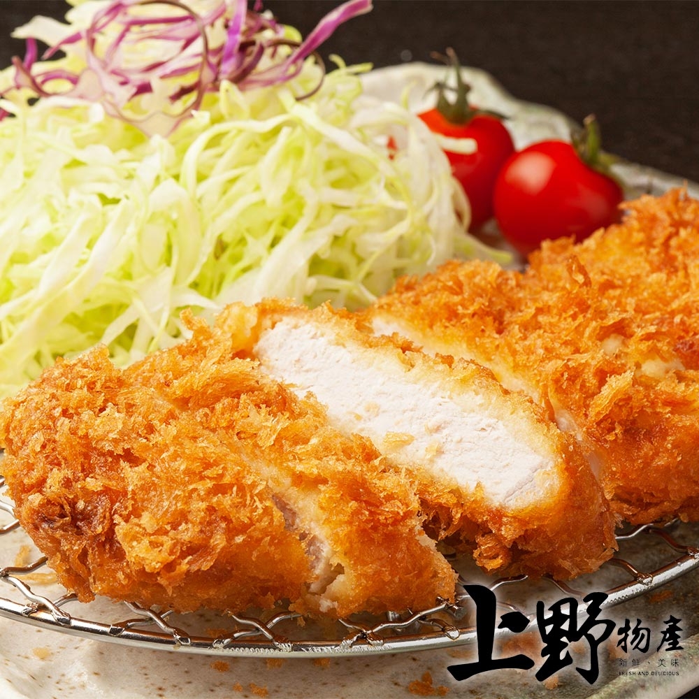 【上野物產】酥脆手工厚切台灣豬排(160g±10%/片) x14片