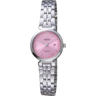 AIKIA 經典優雅 時尚腕錶-4A2319WPN/粉色28.5mm