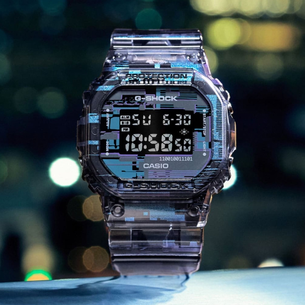 CASIO 卡西歐 G-SHOCK 動感數位電子腕錶 母親節 禮物 48.9*42.8mm / DW-5600NN-1