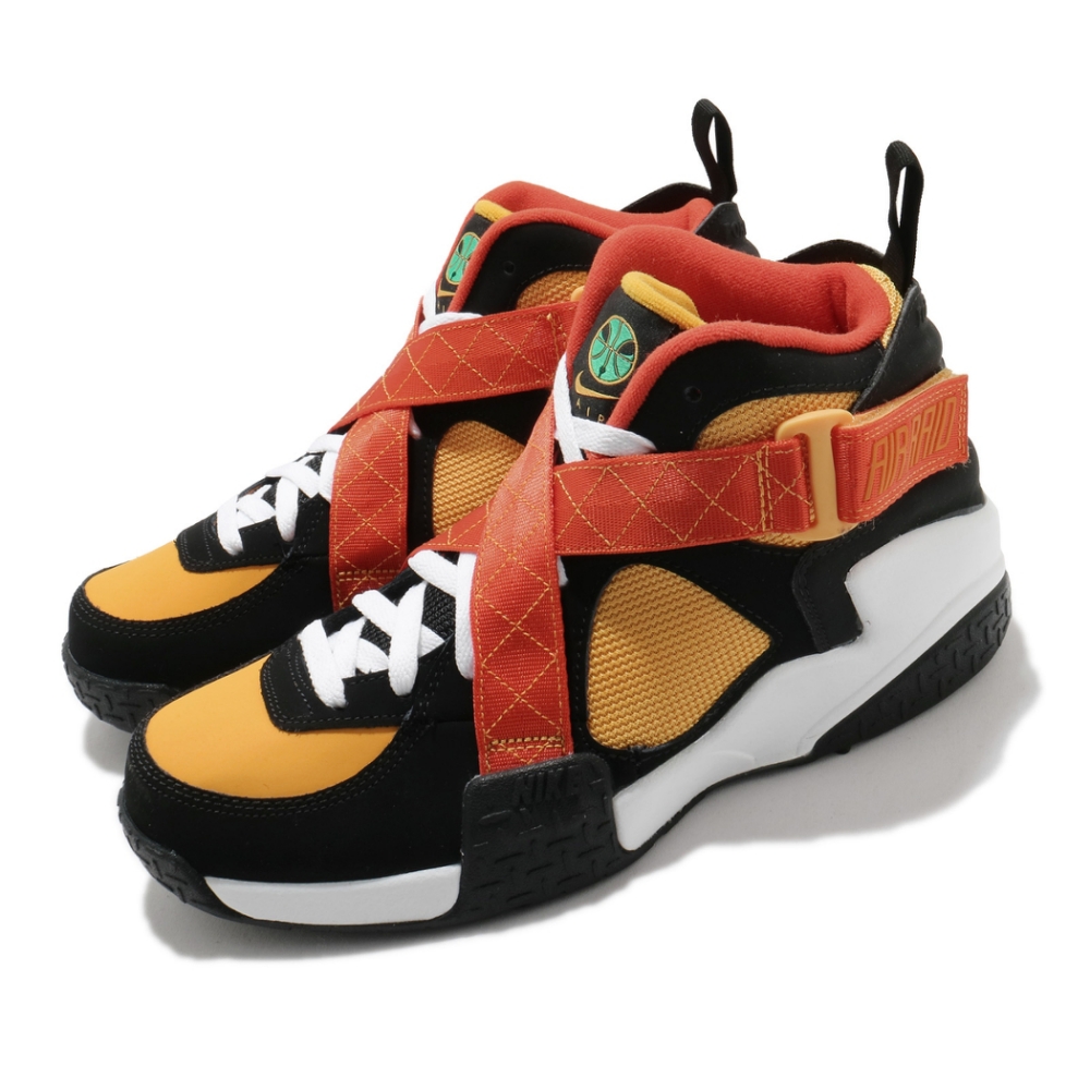 Nike 休閒鞋 Air Raid 復古 運動 男女鞋 經典款 舒適 避震 情侶穿搭 外星人 黑 黃 DD9222001