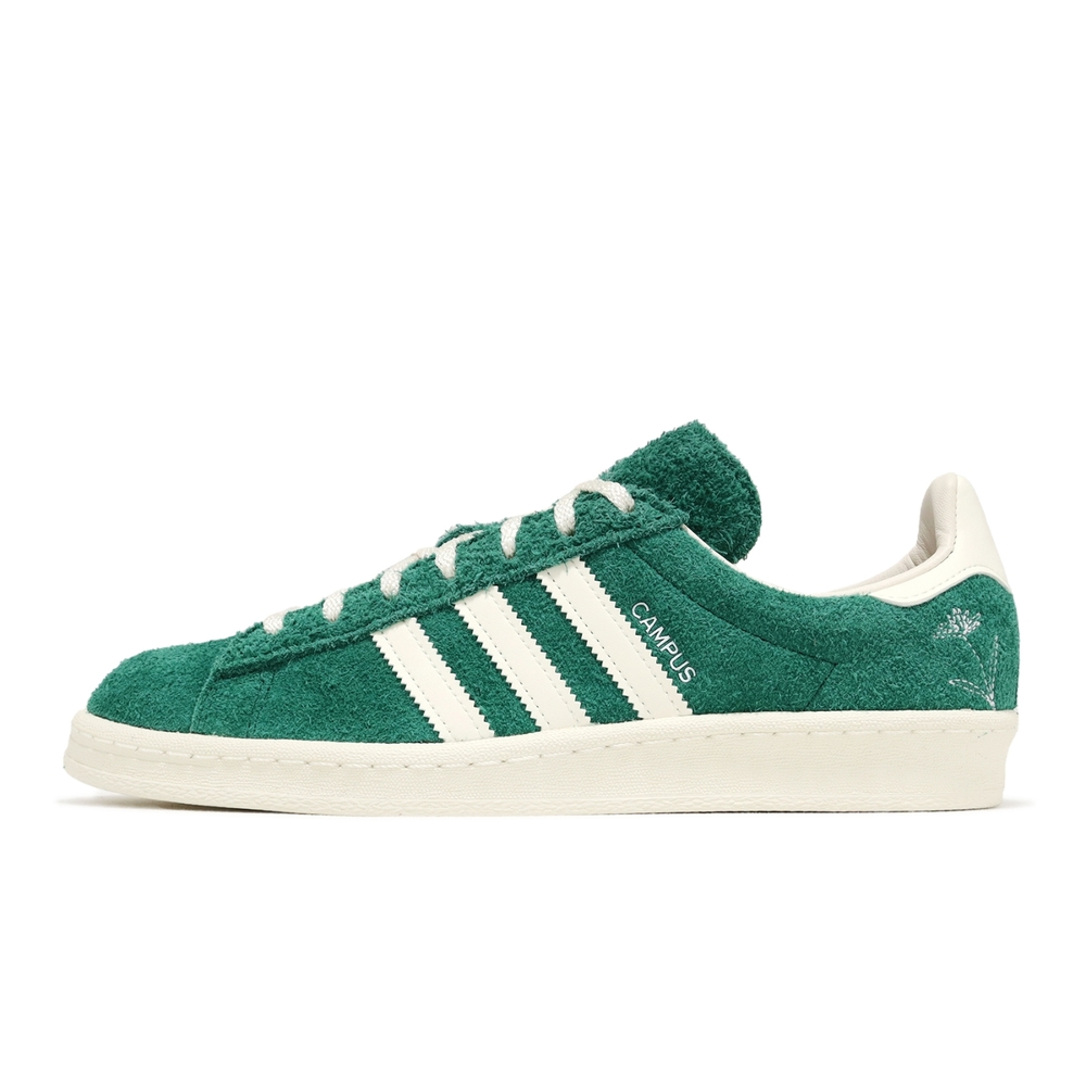 adidas 休閒鞋Campus 80s 男鞋綠白麂皮復古London Green 愛迪達GY4581