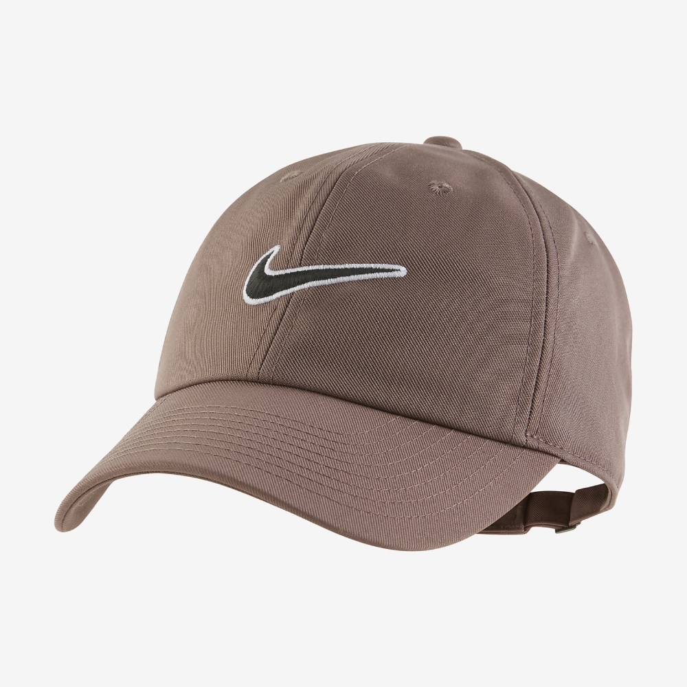 NIKE CLUB CAP U CB SWSH L 棒球帽-棕色-FB5369291