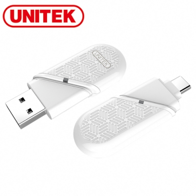 UNITEK USB3.0雙接頭Micro SD讀卡機(Type-C/A)