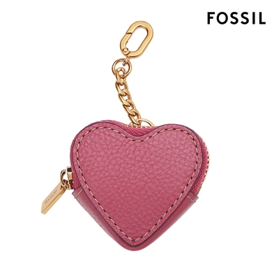 FOSSIL Vday 零錢包鑰匙圈-粉色 SLG1614508