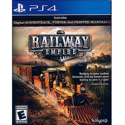 鐵路帝國 Railway Empire- PS4 英文美版