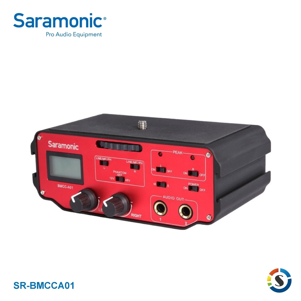 Saramonic楓笛 SR-BMCCA01 單眼相機、攝影機混音器