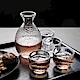Homely Zakka 和風錘木紋酒壺酒杯組 product thumbnail 1