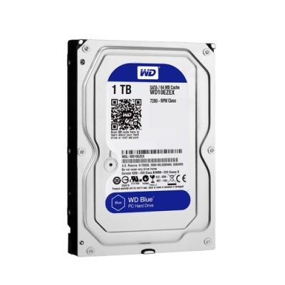 WD 威騰 藍標 1TB 3.5吋 7200轉 SATA3 硬碟(WD10EZEX)