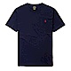 Polo Ralph Lauren 經典電繡小馬圓領素面短袖T恤-深藍色 product thumbnail 1