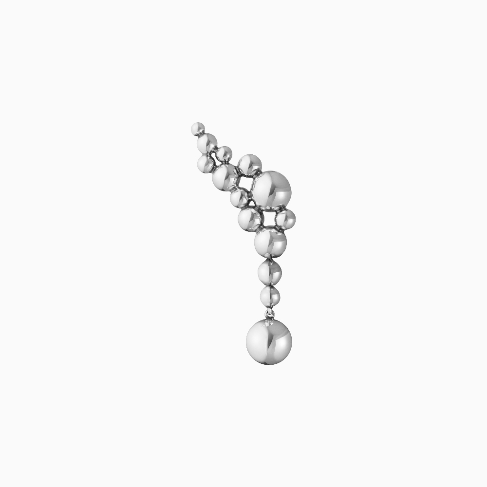 Georg Jensen 喬治傑生- MOONLIGHT GRAPES 單邊耳環