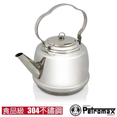 德國 petromax teakettle 高品質食品級304 不鏽鋼煮水壺1.5l_tk1