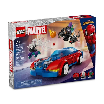 樂高LEGO 超級英雄系列 - LT76279 Spider-Man Racecar & Venom Green Goblin