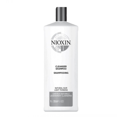 NIOXIN 1號賦活潔髮露(洗髮) 1000ml(一般 軟細髮質適用)