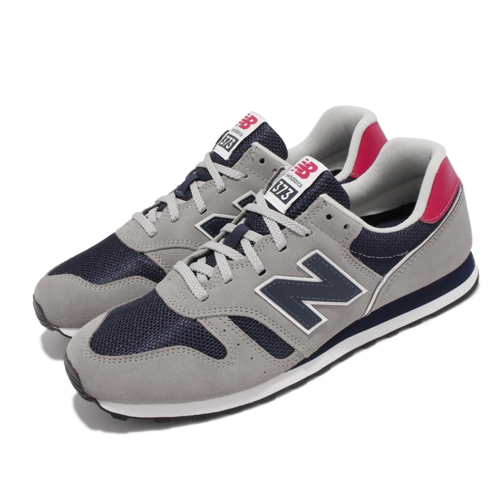 New Balance 休閒鞋 373 經典 復古 男鞋 紐巴倫 麂皮 網布 穿搭推薦 灰 藍 ML373CT2-D