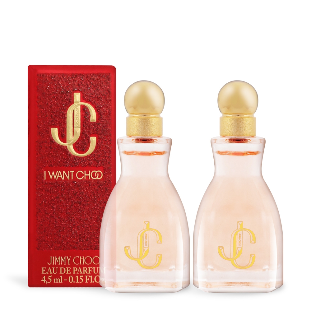 JIMMY CHOO 熾愛同名淡香精I WANT CHOO 4.5mlX2 EDP-香水公司貨| 其他