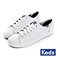 Keds 時尚運動基本綁帶皮革休閒鞋-白 product thumbnail 1