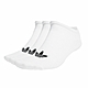 Adidas 襪子 Trefoil Liner 白 黑 隱形襪 帆船襪 羅紋 男女款 三葉草 愛迪達 S20273 product thumbnail 1