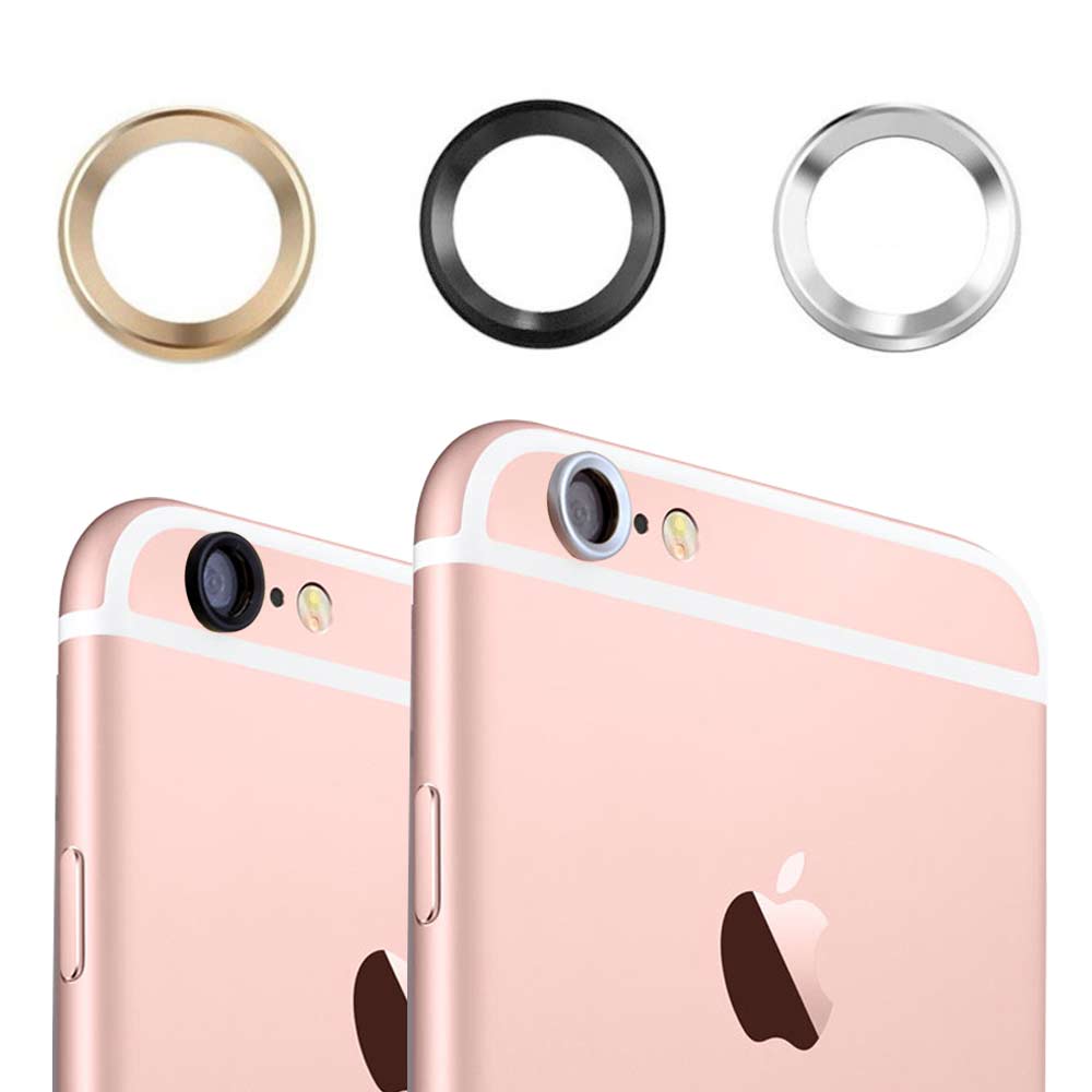3入 最新 iPhone 6Plus 6s Plus 5.5吋 鏡頭強化金屬保護圈 防護圈