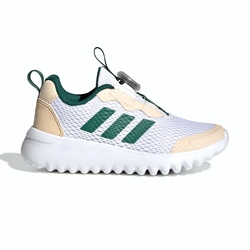 Adidas Activeflex BOA 3.0 K 中大童 白綠色 旋轉按鈕