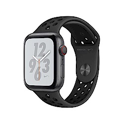 [無卡分期-12期] Watch S4 Nike+44mm LTE灰鋁殼黑錶帶