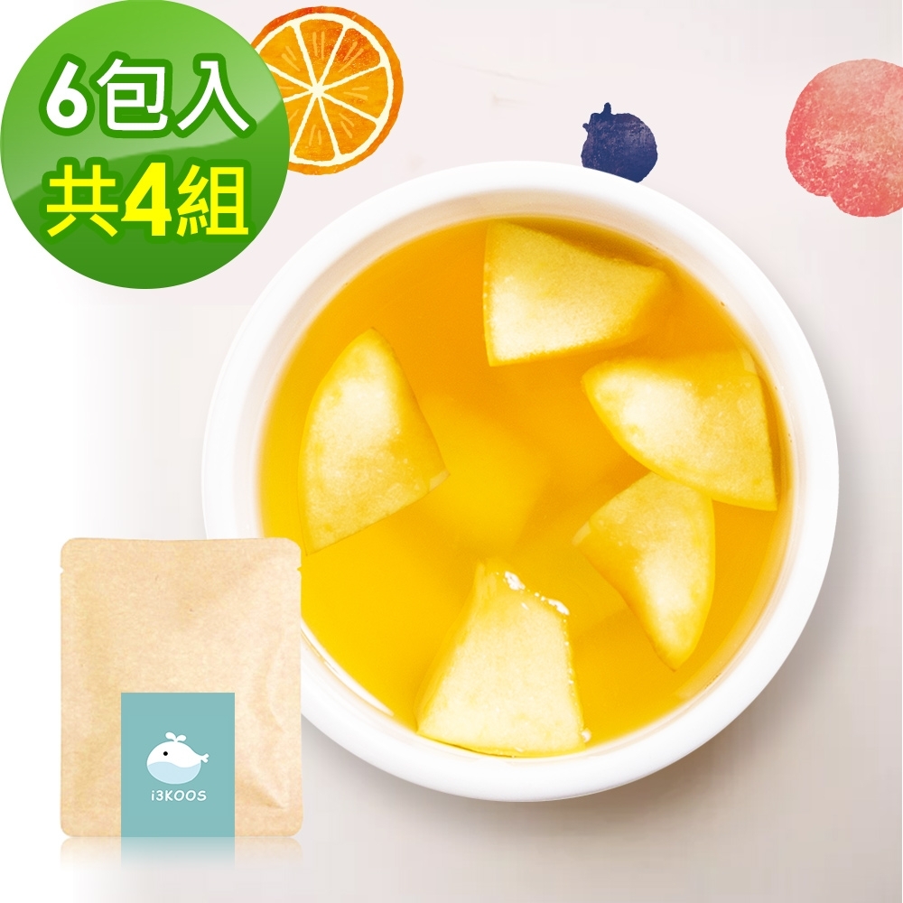i3KOOS-花漾果香綠茶(可冷泡)-隨享包4組(6包入)