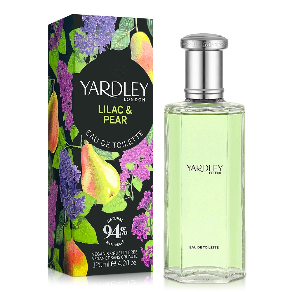 YARDLEY 雅麗 紫丁香&梨子淡香水125ml-原廠公司貨