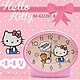 HELLO KITTY粉漾橢圓靜音貪睡鬧鐘 JM-6322KT-B product thumbnail 1