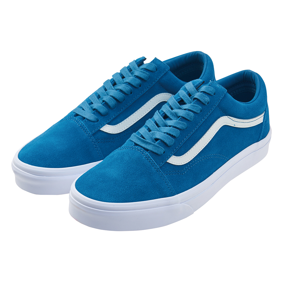 (男)VANS Old Skool 經典素面休閒鞋*藍色VN0A38G1VKD