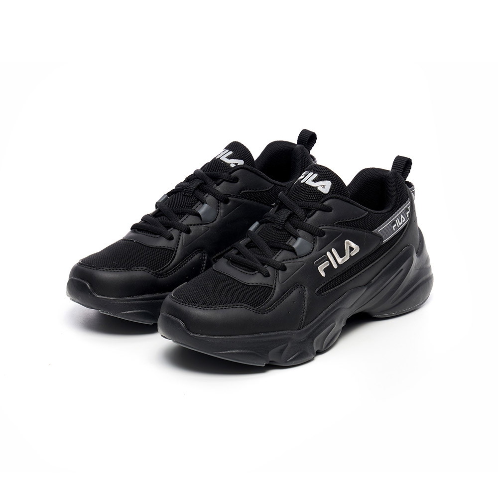 FILA HIDDEN TAPE 4 男慢跑鞋-黑 1-J329W-001