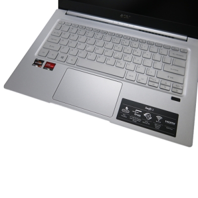 EZstick ACER Swift 3 SF314-42 專用 奈米銀抗菌 TPU 鍵盤膜