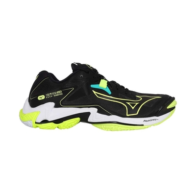 MIZUNO WAVE LIGHTNING Z8 男排球鞋-美津濃 訓練 V1GA240012 黑螢光黃