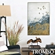 TROMSO北歐風尚板畫有框畫-飛鳥登峰WA103 product thumbnail 1