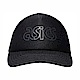 Asics Cap [3193A138-001] 老帽 棒球帽 鴨舌帽 運動 休閒 透氣 網眼 黑 product thumbnail 1