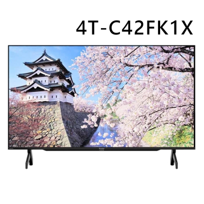 無安裝 夏普 42吋 4K Google TV液晶顯示器 4T-C42FK1X