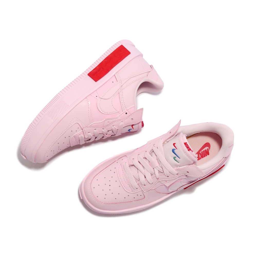 Nike 休閒鞋Air Force 1 Fontanka 輕量舒適React 避震運動女鞋粉紅