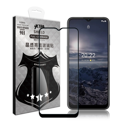 VXTRA 全膠貼合 Nokia G21 滿版疏水疏油9H鋼化頂級玻璃膜(黑)