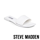 STEVE MADDEN-JELSA 名款時尚 鱷魚壓紋平底拖鞋-白色 product thumbnail 1